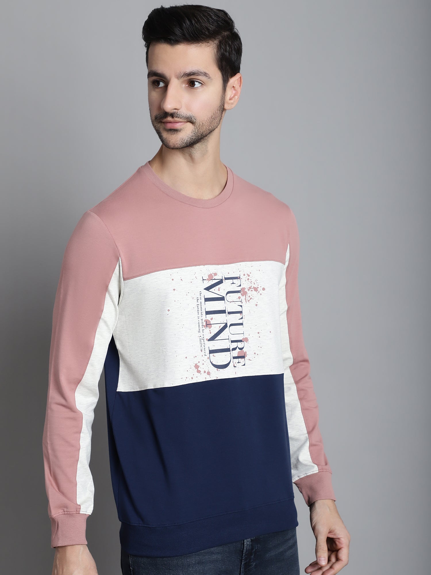 Cederwood Future Solid Block Full Sleeved T-shirt