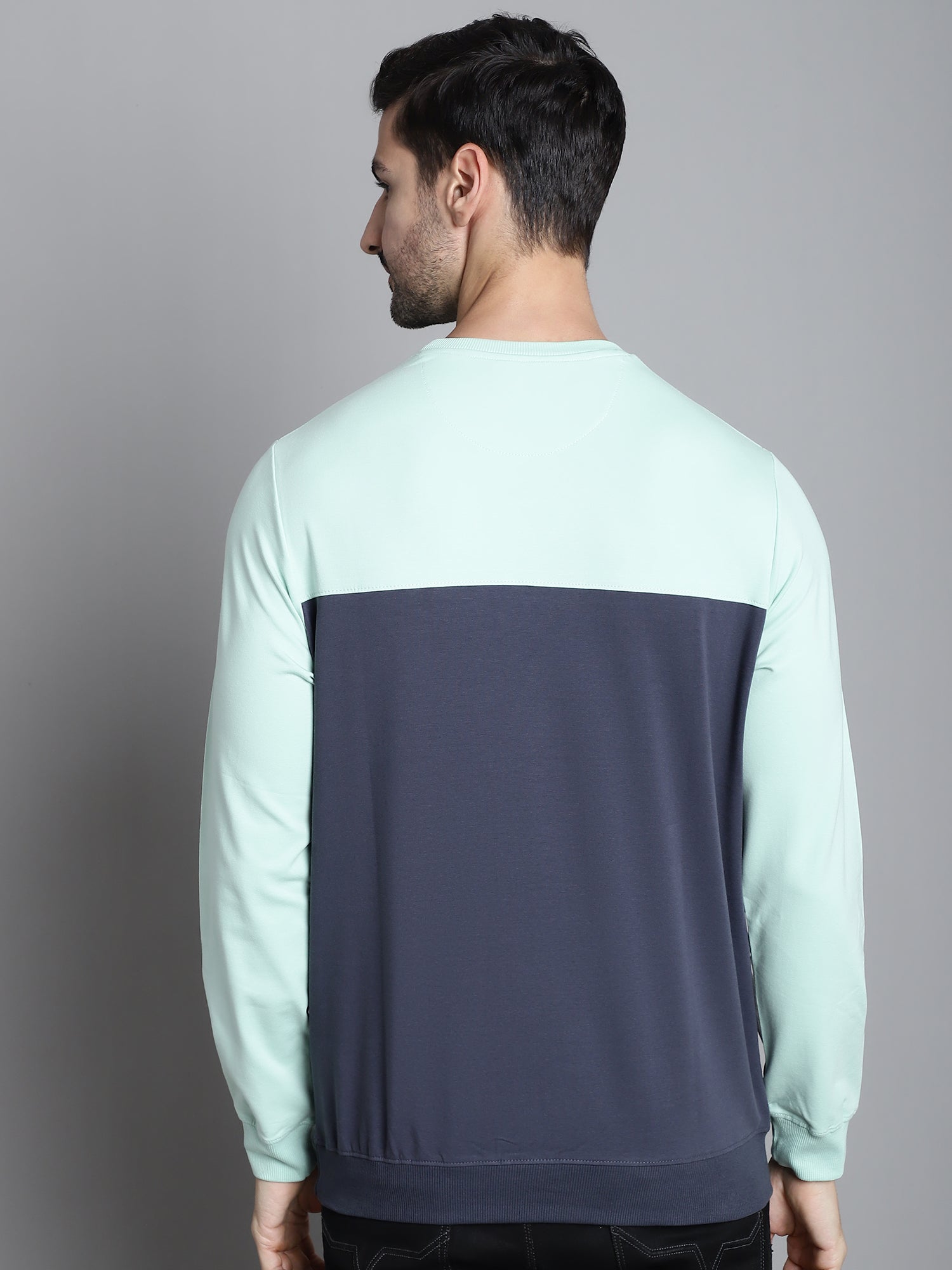 Opelgreen Future Solid Block Full Sleeved T-shirt