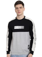 Black Dynamic evolution panel Full Sleeved T-Shirt