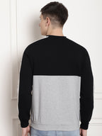 Black Dynamic evolution panel Full Sleeved T-Shirt
